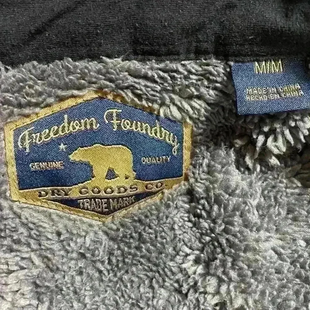 Freedom Foundry Shacket M Plaid Flannel Fleece Lined Outdoorsy Lumberjack Cowboy